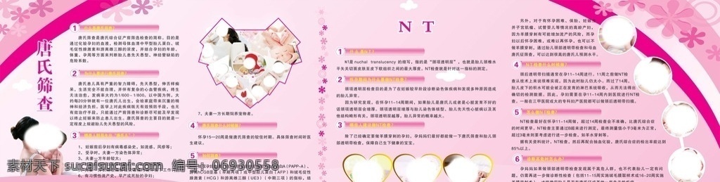 唐氏筛查 唐氏筛查单页 nt 产科 产科模板 妇产科 产科专题 唐筛专题 医疗专题 宣传栏 粉色底纹 粉红色底纹 宣传栏模板 医院宣传栏 医疗宣传栏 医疗海报 海报 医院海报 医院宣传 宣传单页 单页 dm单页 产科单页