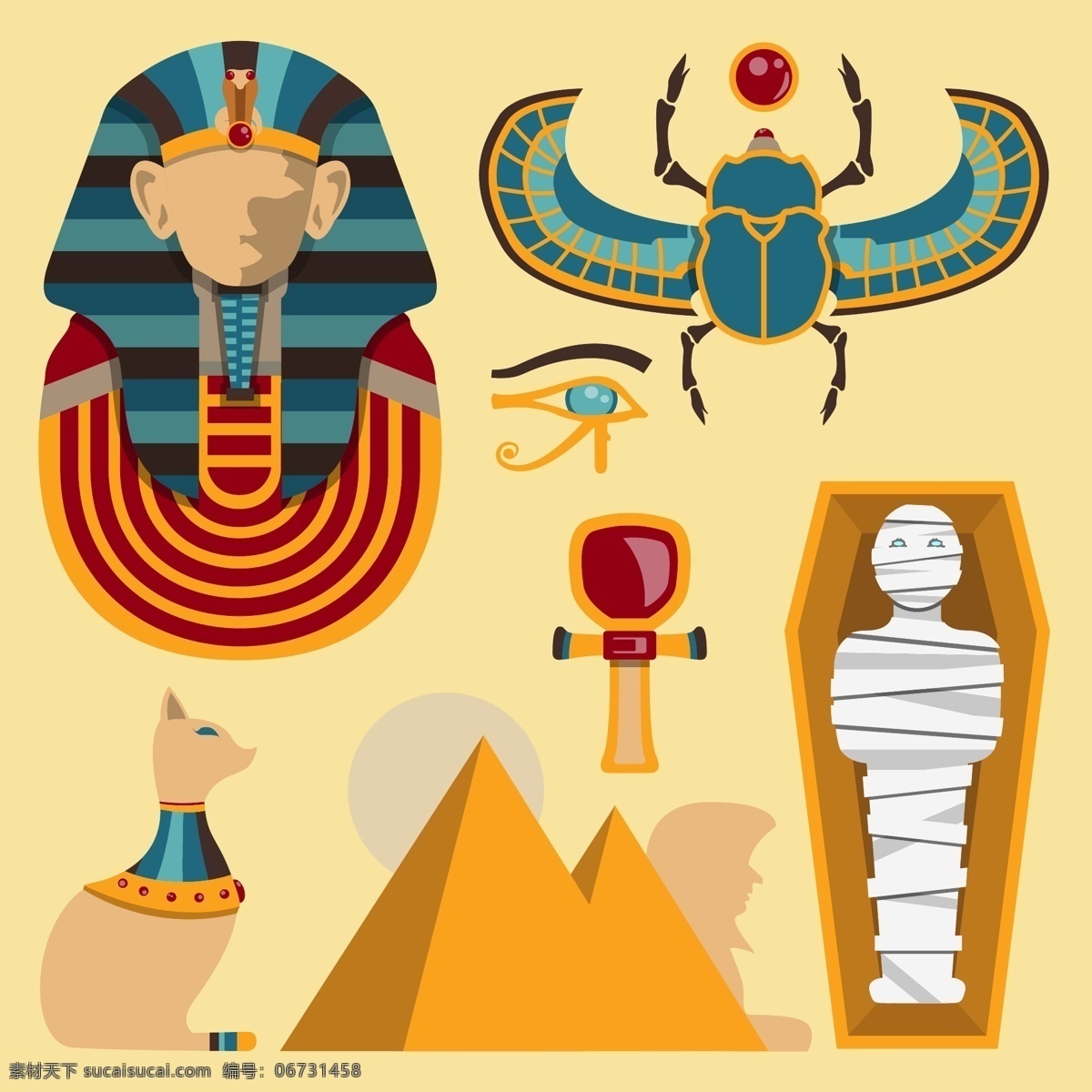 埃及文化元素 埃及 埃及文化 埃及文明 法老 金字塔 狮身人 传统文化 埃及传统 世界古国 传统古国 埃及古国 埃及旅游 旅游 世界文化 木乃伊 黄色