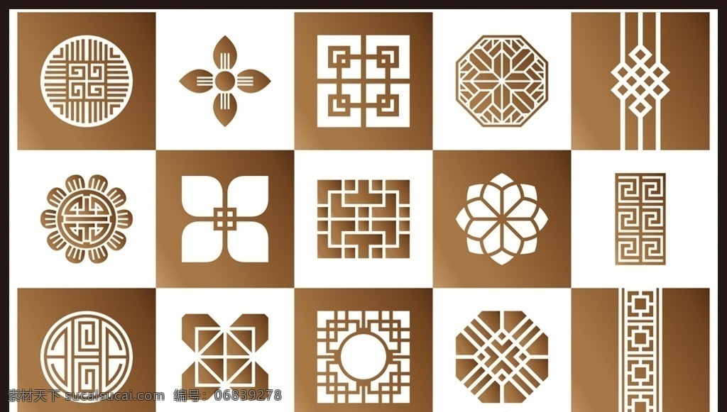 传统图案中式花纹中国风图案素材图片下载-素材编号06839278-素材天下图库