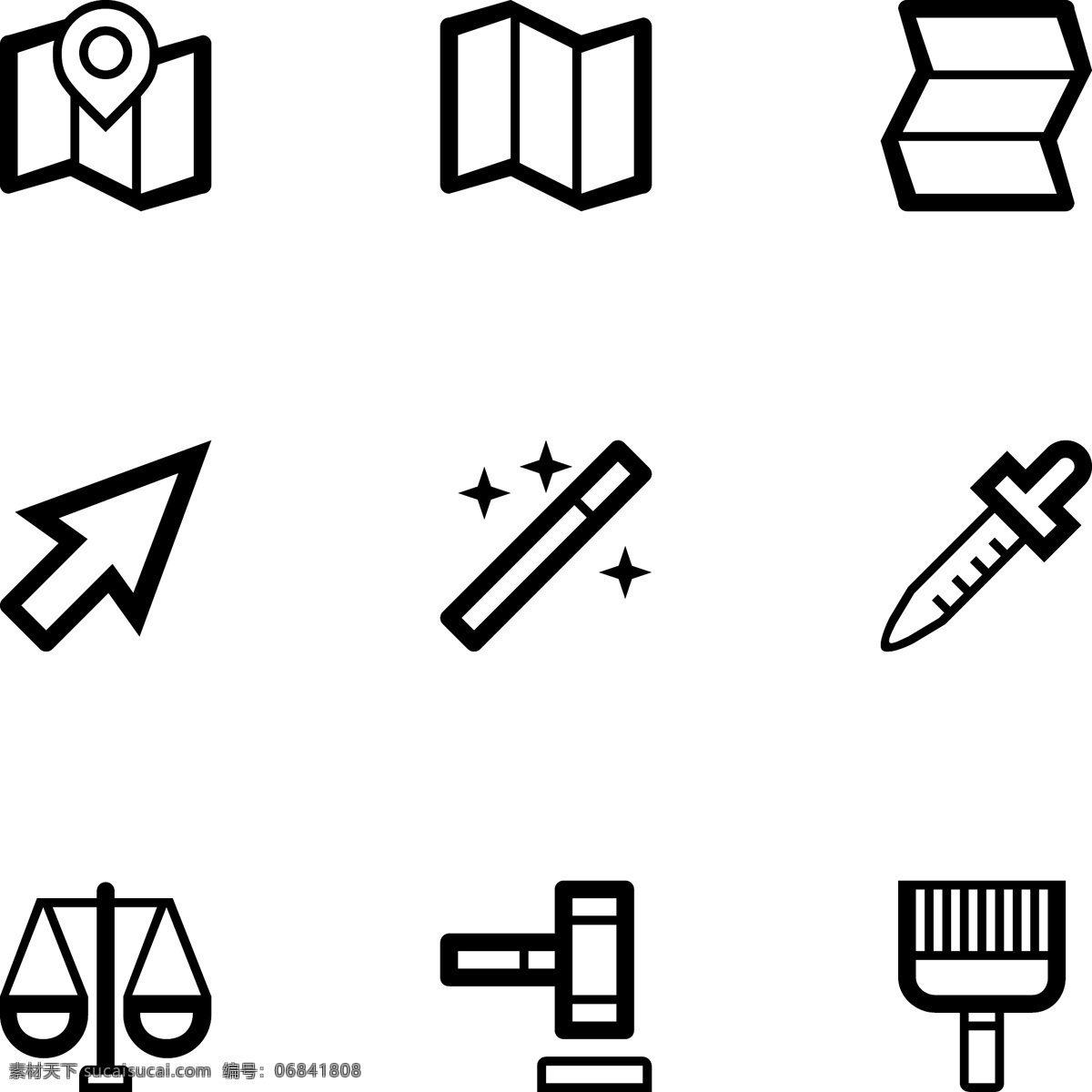 icons办公图标素材图片下载-素材编号06841808-素材天下图库