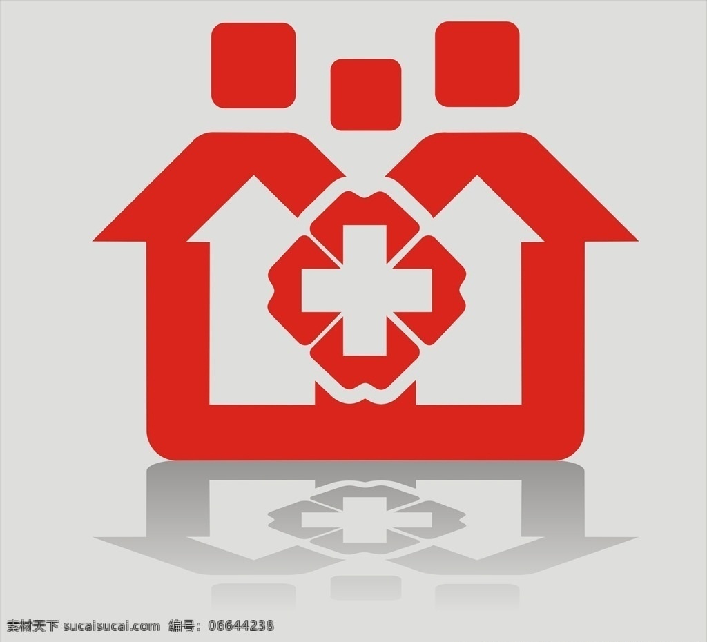 社区卫生 服务站 标志 社区 卫生 服务 logo 矢量图 标志图标 其他图标