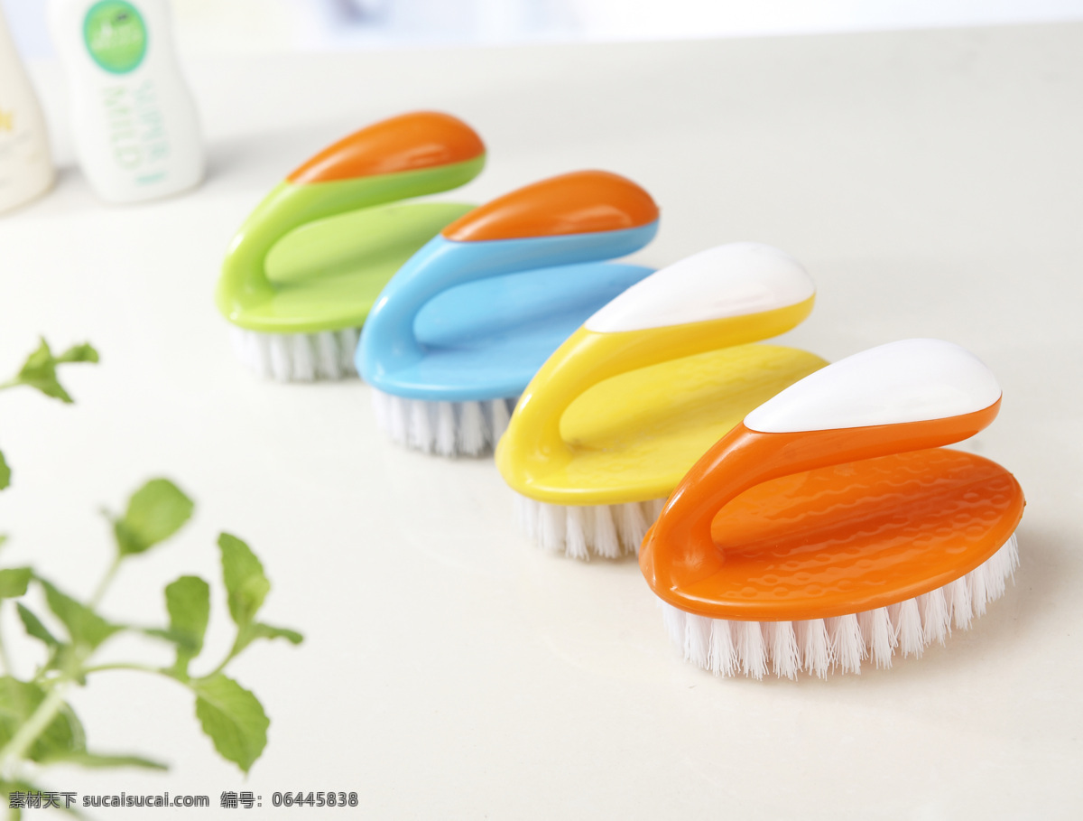 生活静物 生活 家居 塑料 清洁 卫生 静物 特写 刷子 家居生活 生活百科