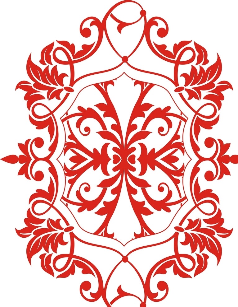 圆牌花 镂空 激光 雕花 冲孔 装修 绘画 欧洲 底纹边框 其他素材