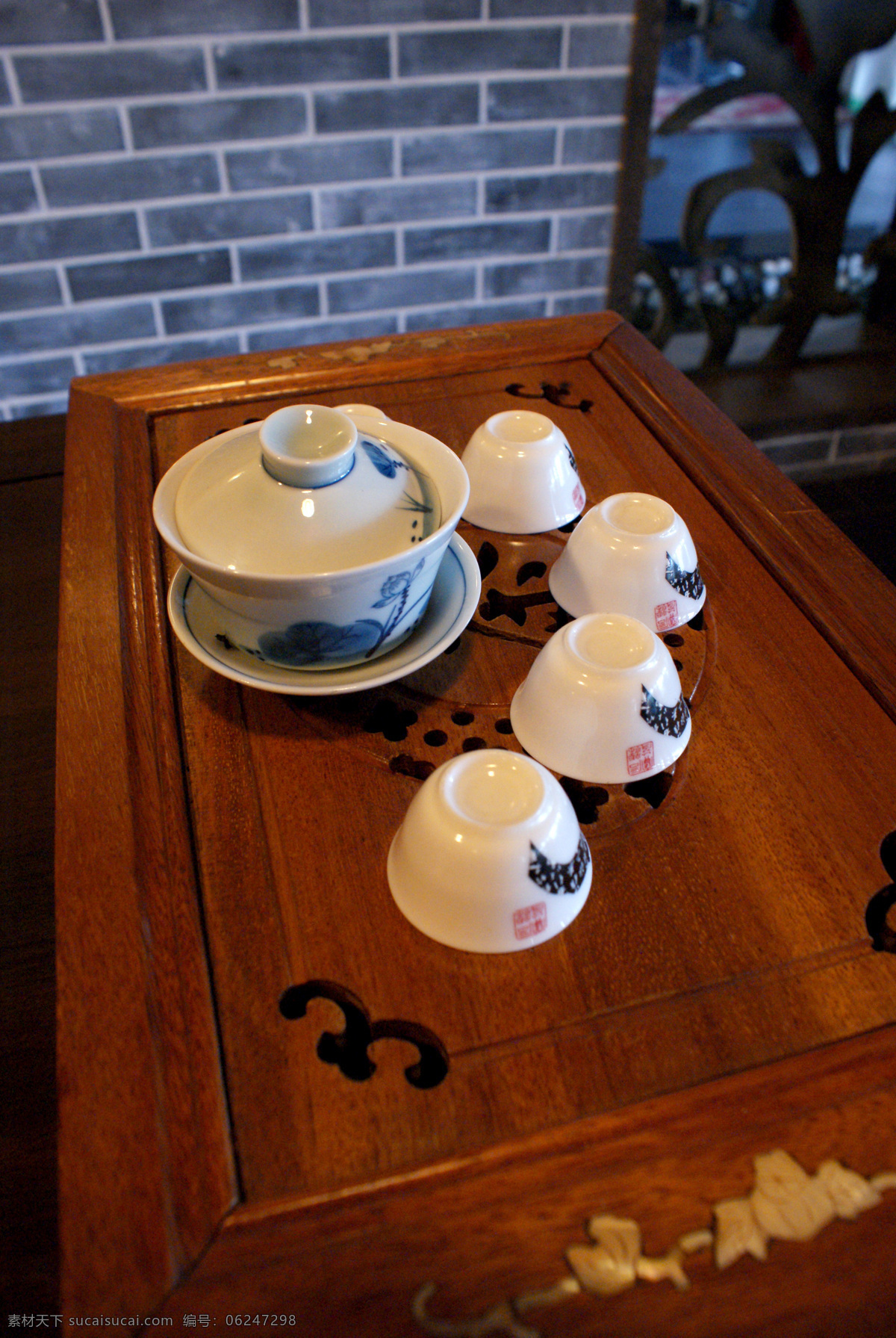 茶具 盖碗茶 茶杯 茶文化 传统文化 文化艺术
