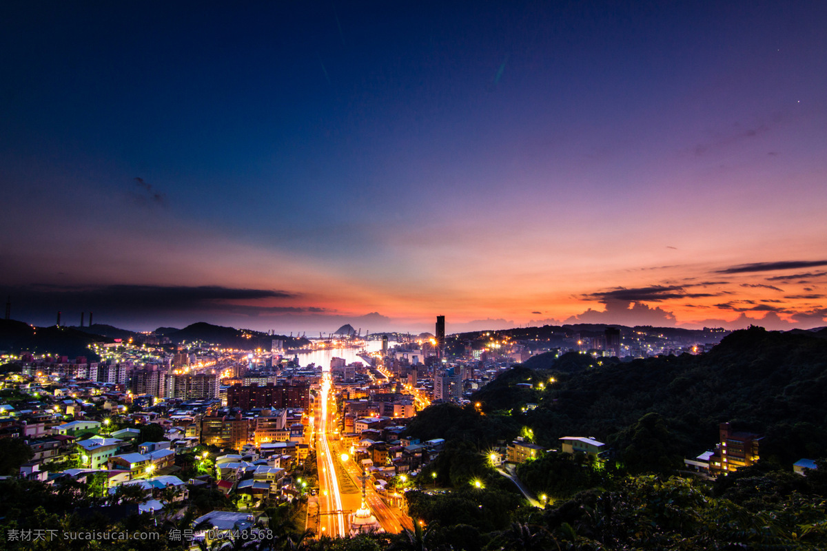 城市夜景 夜景 风景 大都市 车流 地产 城市高楼 城市风景 旅游摄影 国内旅游