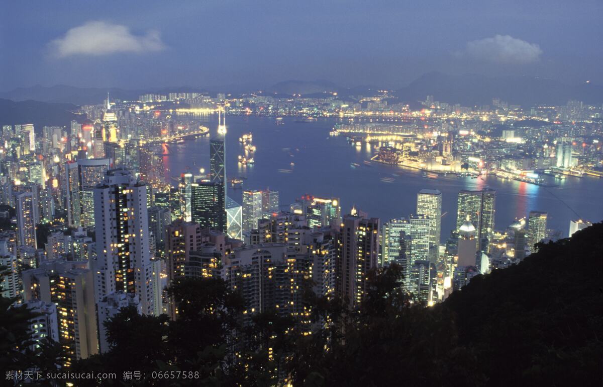 香港鸟瞰图 城市 河流 海边 香港 夜晚 夜景 鸟瞰 夜 灯光 大厦 高楼林立 国内旅游 旅游摄影