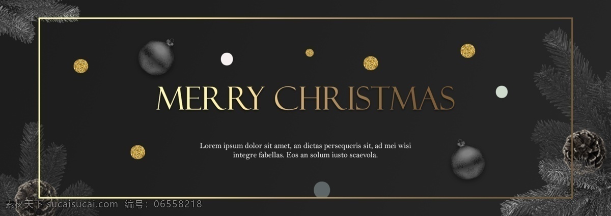 横幅 韩国 黑人 圣诞节 2019 年 圣诞树装饰品 黑色 庆祝 节日庆典 节 派对 冬季 新年 圣诞 松果 灰色 黄金现货 圣诞球