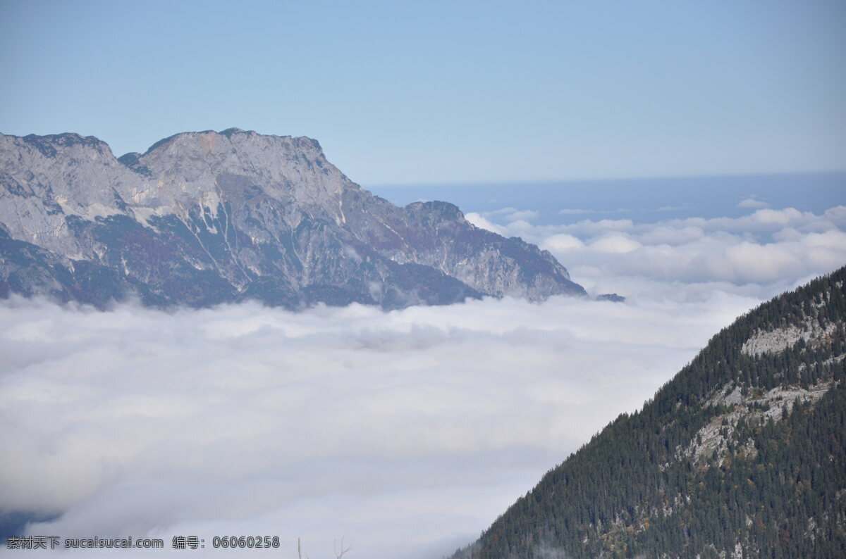 云海风光 云海风景 云海 云朵 白云 云层 云团 高空 天空 高山 山顶 自然风光 云海景观 自然景观 自然风景