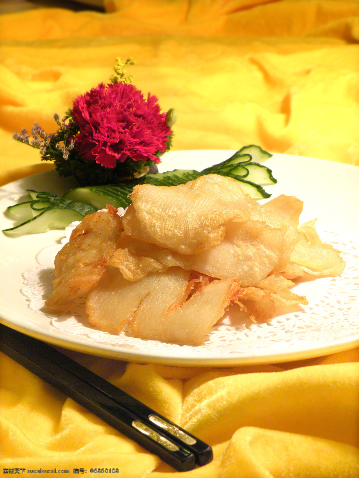 椒盐鱼翅卷 中餐 菜品 高清 传统美食 餐饮美食