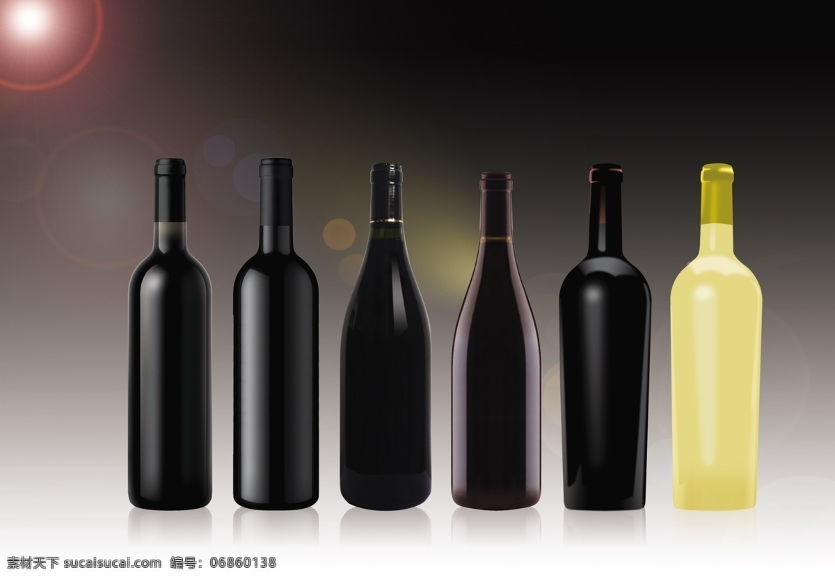 红酒瓶 红酒 红酒瓶模板 瓶 模板下载 模板 葡萄酒瓶 盒 包装设计 分层 源文件