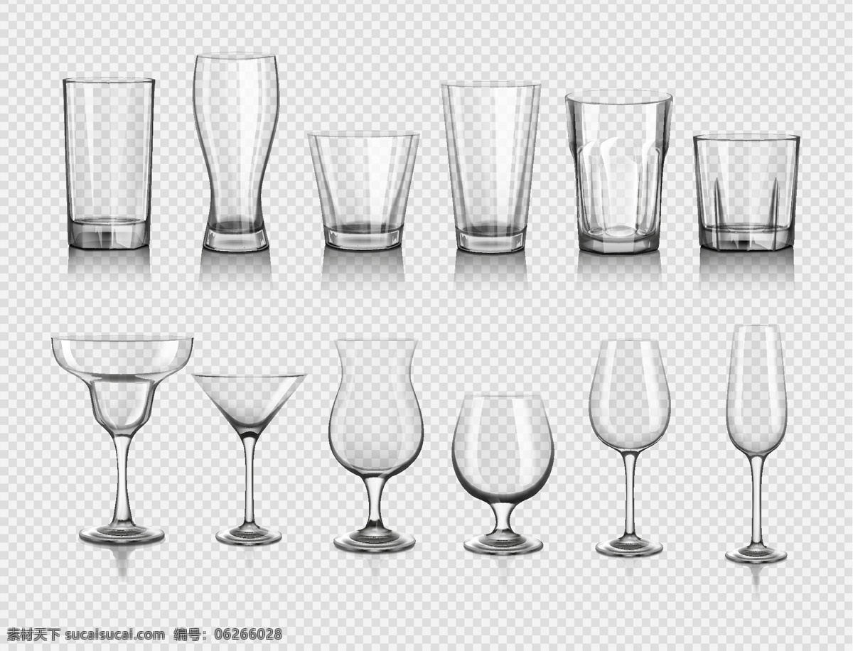 玻璃杯 矢量 玻璃杯矢量 玻璃杯素材 杯矢量素材 杯矢量 杯素材 杯 酒杯 酒杯矢量 酒杯素材 共享设计矢量 生活百科 生活用品