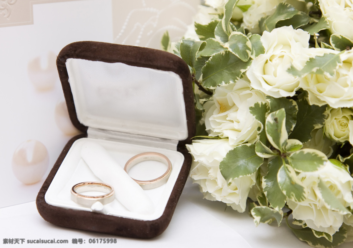 结婚 戒指 结婚戒指 结婚对戒 美丽鲜花 花朵 其他类别 生活百科