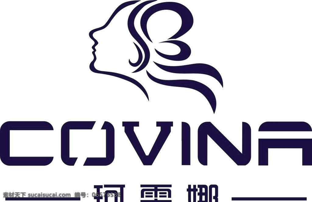 珂雯娜 covina 人物 卡通 logo 标志图标 其他图标