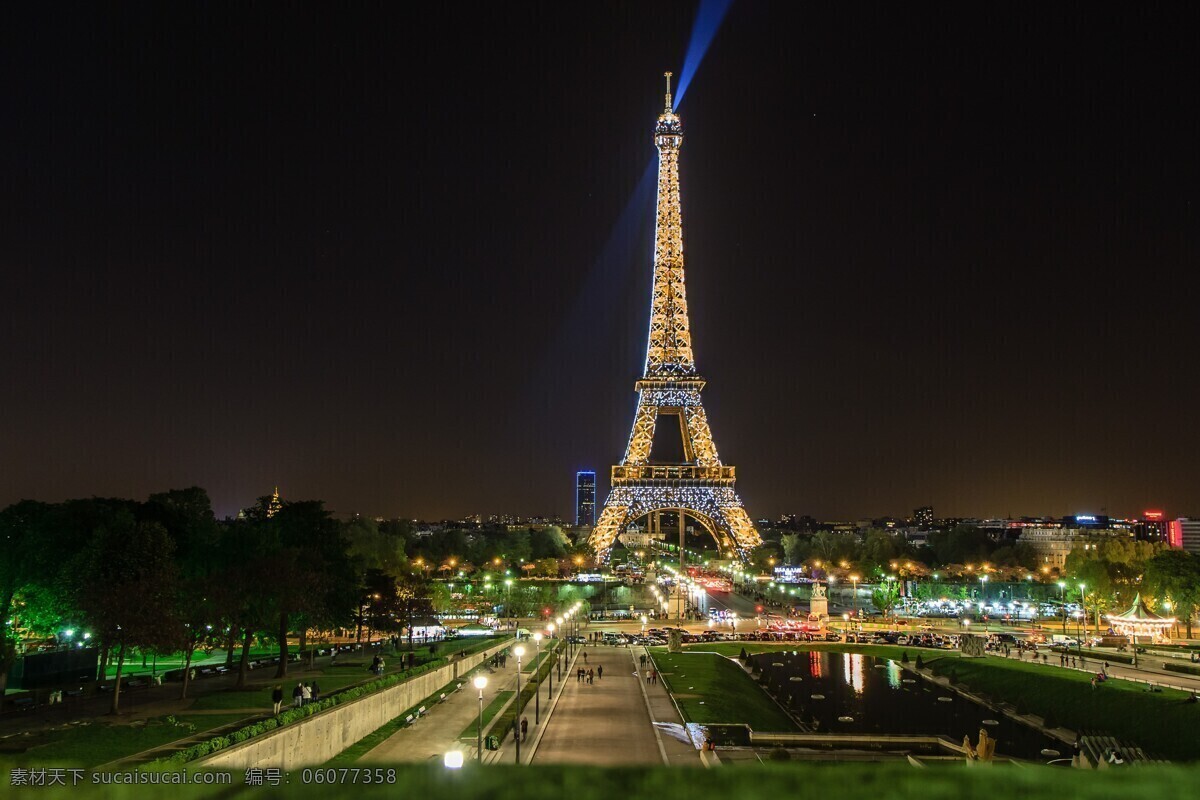 巴黎夜景 埃菲尔铁塔 欧洲城市 人文景观 旅游 城市美景 出国游 观光旅游 城市观光 国外旅游 国外城市 旅游摄影