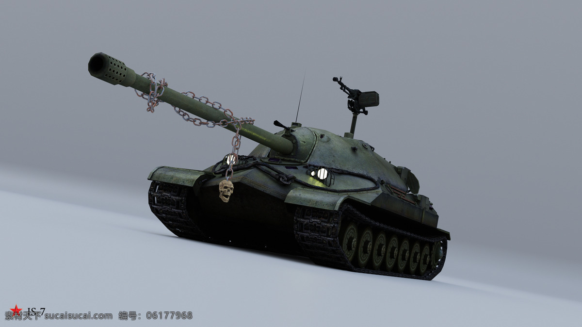 坦克 武器 模型 插画 背景 现代科技 军事武器