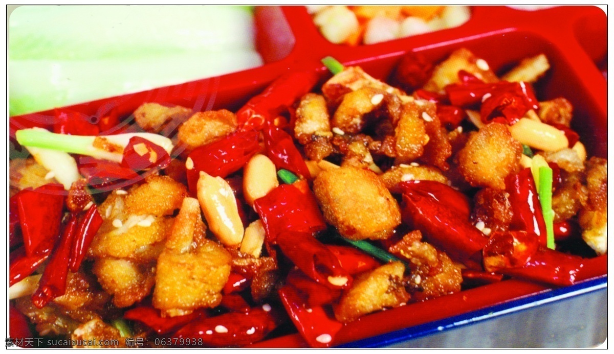 干椒辣子鸡饭 主食 特色饭 盖饭 风味主食 菜 餐饮美食 传统美食
