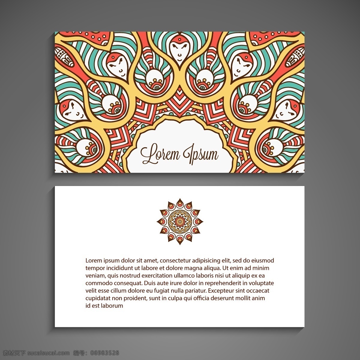 可爱 名片 曼荼罗 概念 花卉 古董 商业 抽象 卡片 圆 装饰 模板 曼陀罗 复古 瑜伽 网络 演示 阿拉伯语 印度 文具 形状