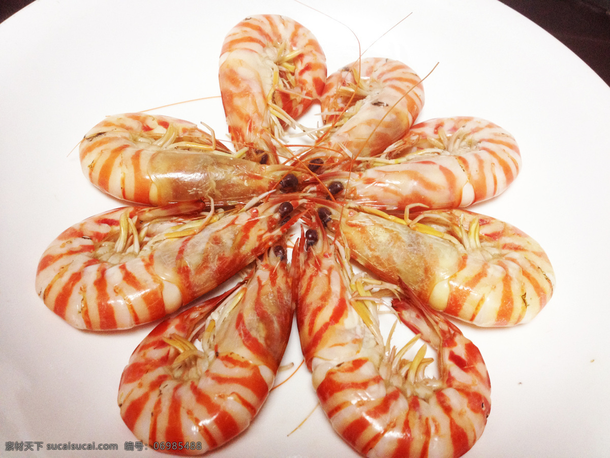 白灼九节虾 九节虾 清蒸九节虾 虾 大虾 海虾 餐饮菜品 传统美食 餐饮美食