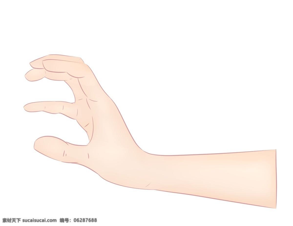 优美 手势 卡通 插画 优美的手势 卡通插画 手势的插画 肢体语言 哑语 摆姿势 手语 好看的手势