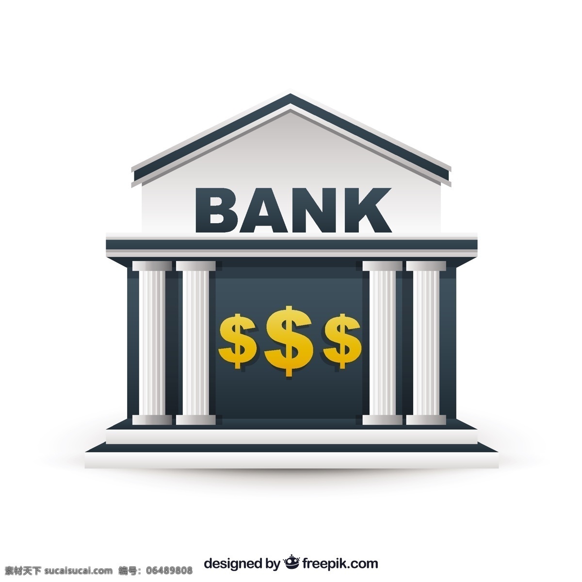 银行大楼 商业 货币 建筑 金融 银行 美元 经济 符号 富人 白色