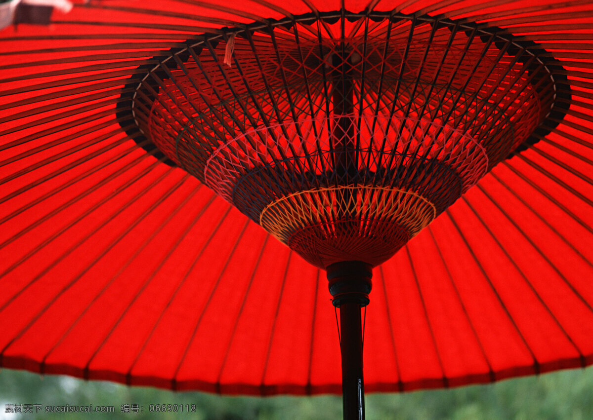 日本传统油伞
