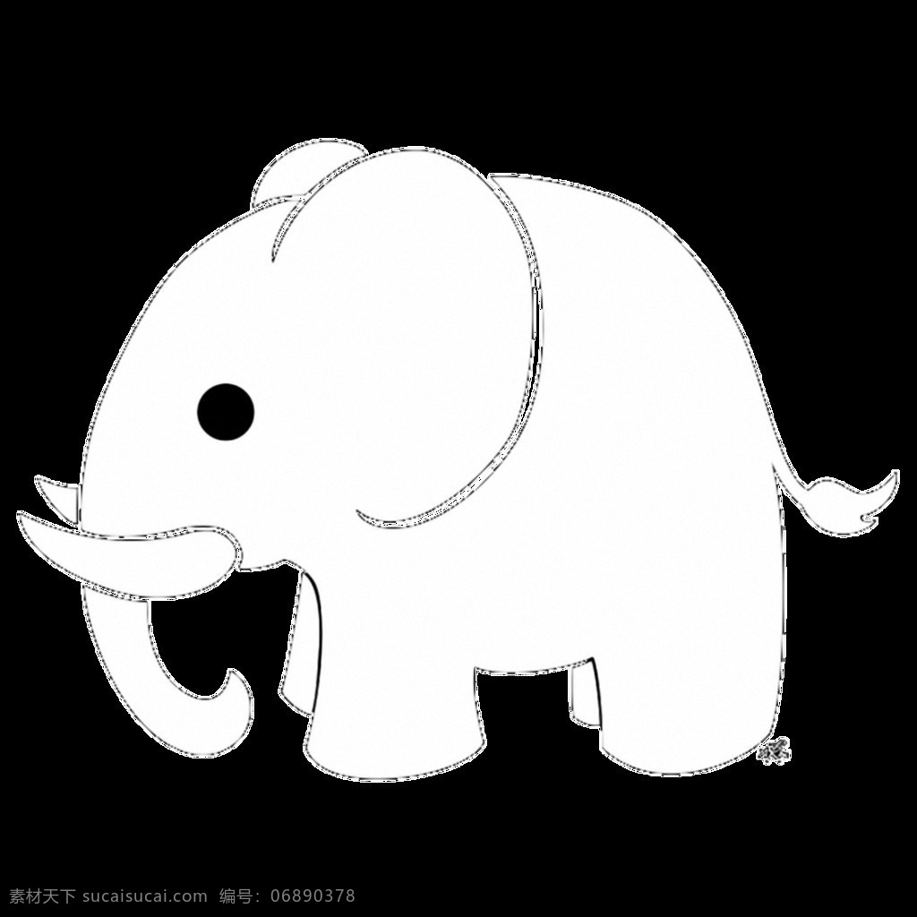 细 线 手绘 大象 免 抠 透明 细线手绘大象 非洲 亚洲 大象广告图片