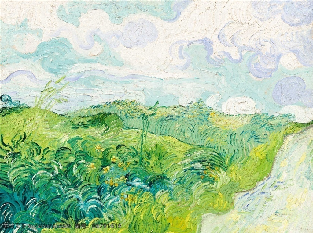 风景笔触油画 国外油画 外国风景油画 外国油画 景色油画 西方油画 古典油画 笔触油画 著名油画 绘画美术 植物油画 油画绘画美术 文化艺术 绘画书法