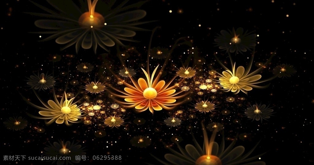 分形花 花 装饰 分形 抽象花 抽象 唯美 创意 纹理 艺术 花瓣 分形之花 色彩艺术 生物世界 花草