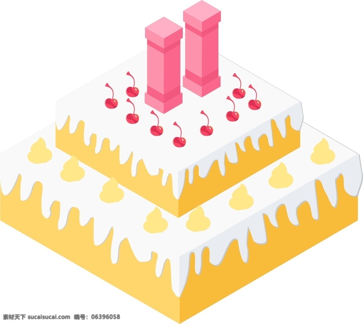 生日奶油蛋糕 生日蛋糕 奶油蛋糕 蛋糕