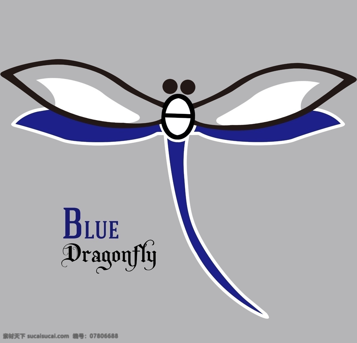 蓝 蜻蜓 logo 标 标识 标示 blue 原创设计 其他原创设计