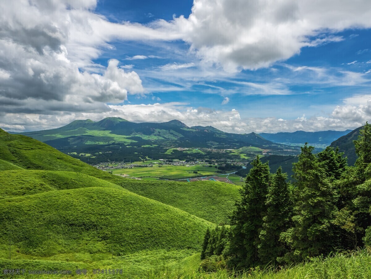 田地 农田 蓝天 白云 晚霞 背景 天空背景 蓝天白云 自然景观 自然风景