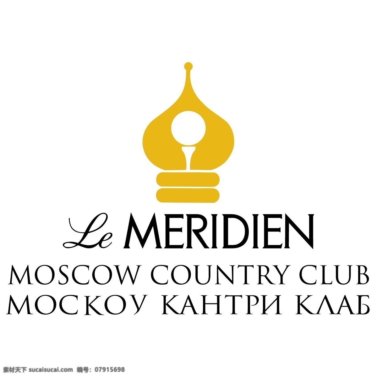 梅里 登 莫斯科 乡村 俱乐部 矢量标志下载 免费矢量标识 商标 品牌标识 标识 矢量 免费 品牌 公司 白色