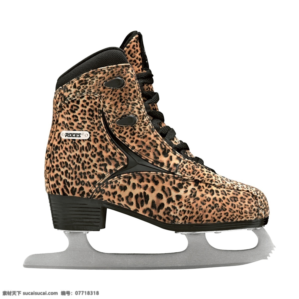 漂亮 豹纹 冰鞋 免 抠 透明 漂亮豹纹冰鞋 元素 图形 冰鞋海报图片 冰鞋广告素材 冰鞋海报图