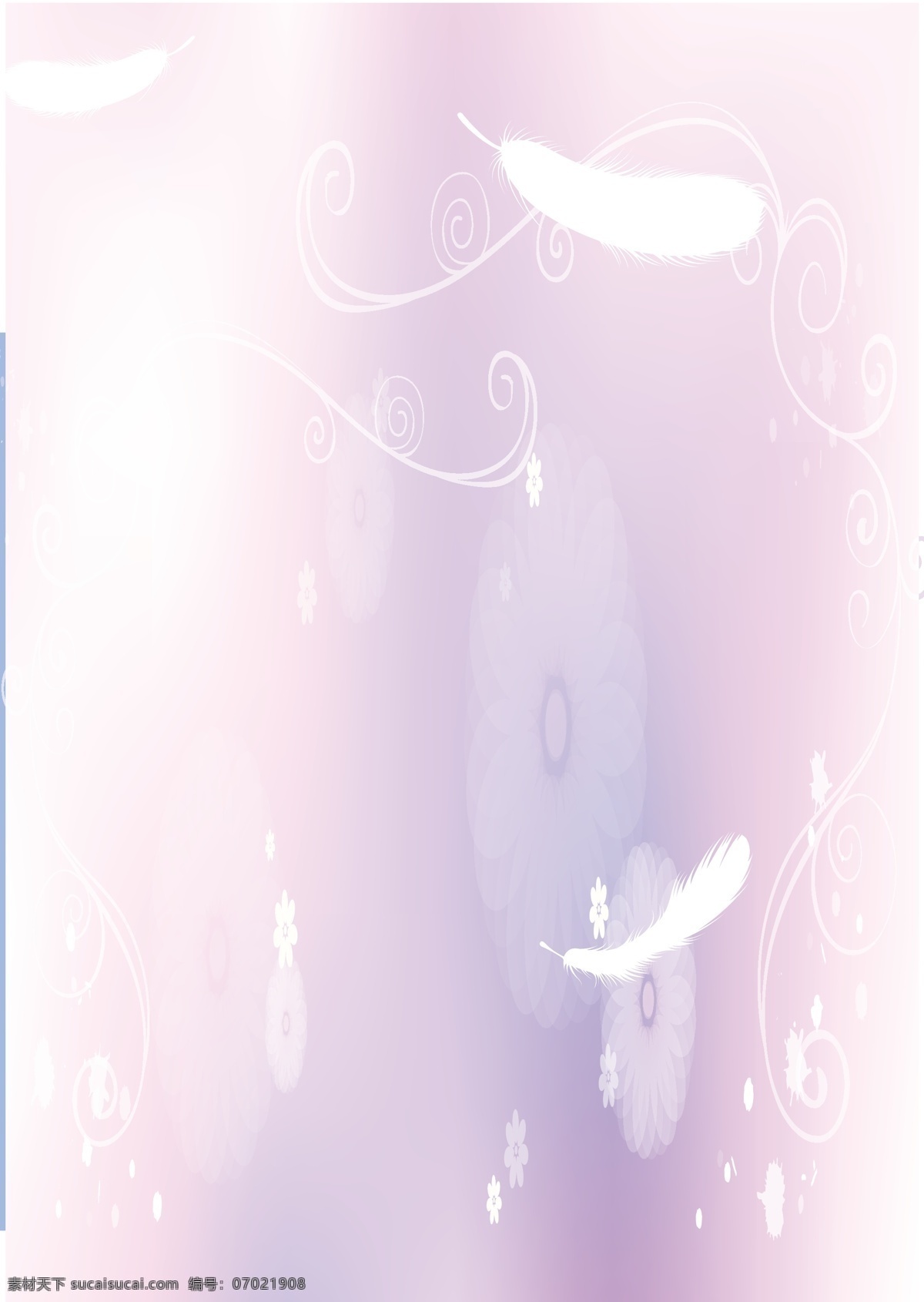 花 羽 纷飞 背景底纹 韩式 花瓣 花纹 时尚 移门 移门图案 花羽纷飞 玻璃印花 四维空间8期 矢量 家居装饰素材