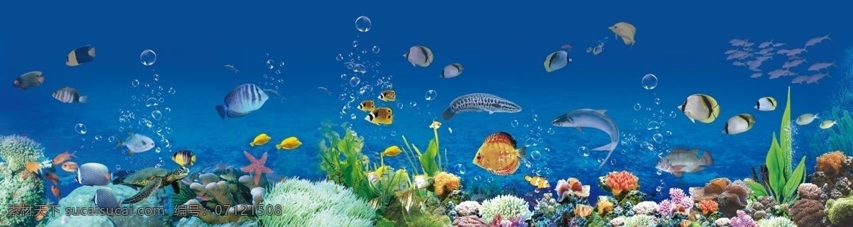 海底世界 海洋生物 海洋 海鲜 鱼群 鱼 资源共享