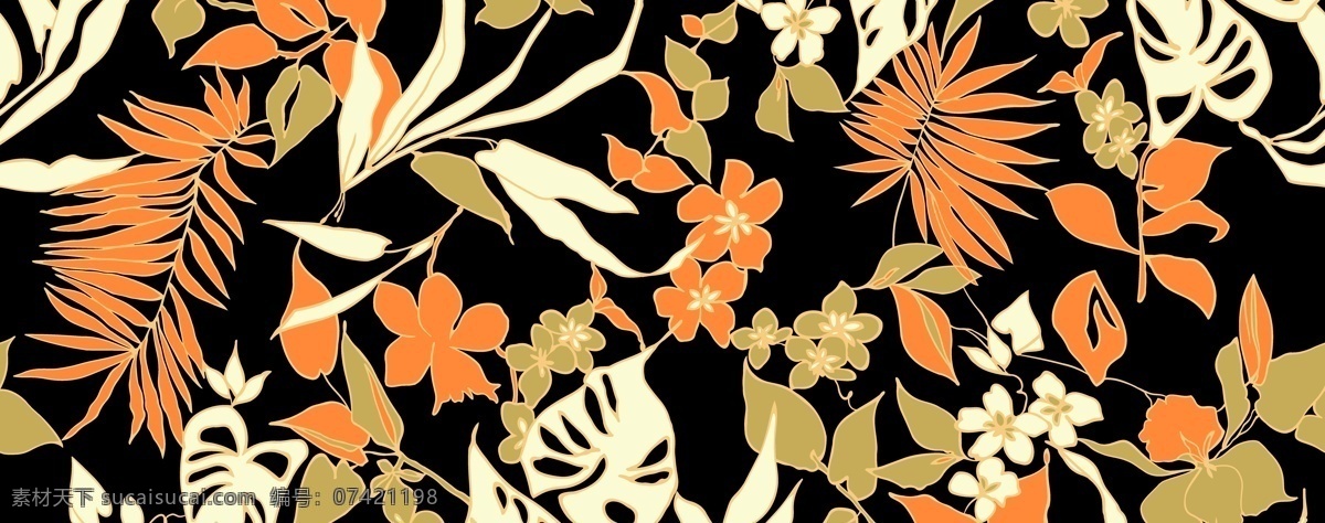 面料设计 墙纸设计 服装面料 花卉 植物 底纹 现代纹 花边花纹 底纹边框