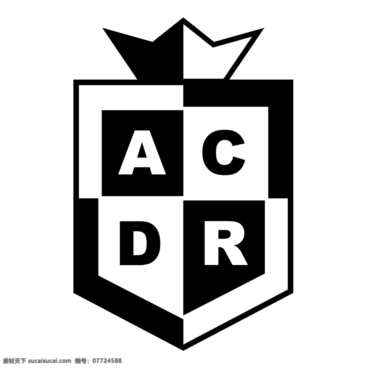 马 竞 俱乐部 y 拉科 鲁尼亚 位于 拉普拉塔 自由 竞技 收复 失地 标志 psd源文件 logo设计