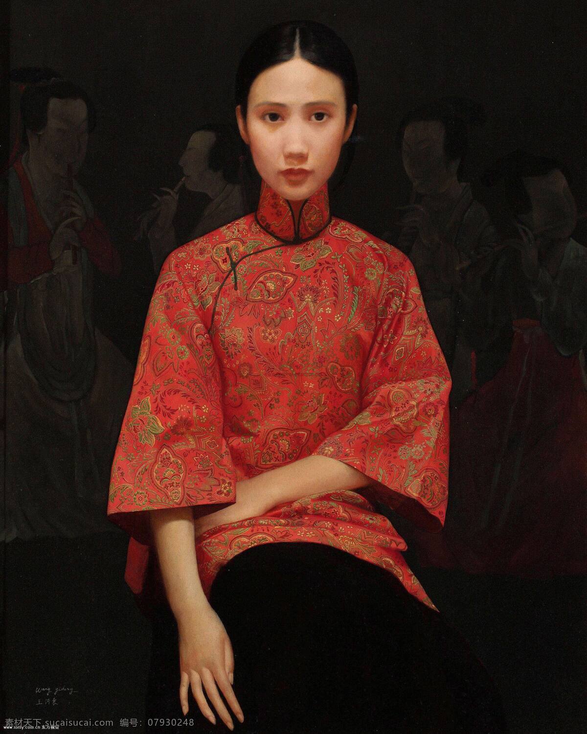 绘画书法 美术 女孩 文化艺术 写实 艺术 油画 王沂东 鲁迅 诗意 设计素材 模板下载 鲁迅诗意 当代中国 家居装饰素材