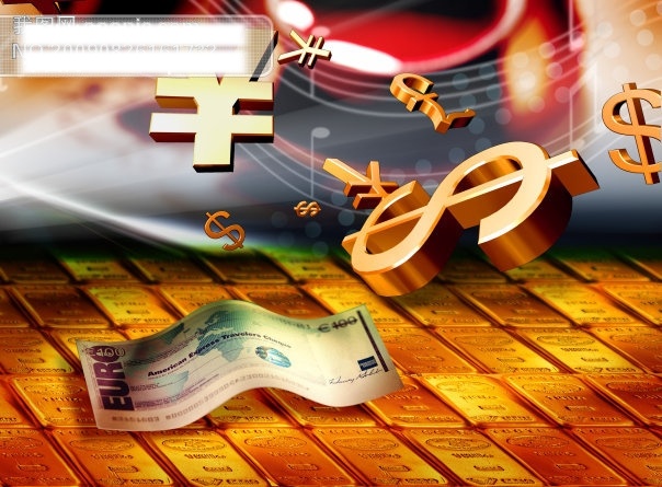 黄金 金钱 其他图片 商务金融 设计图 黄金钱背景图