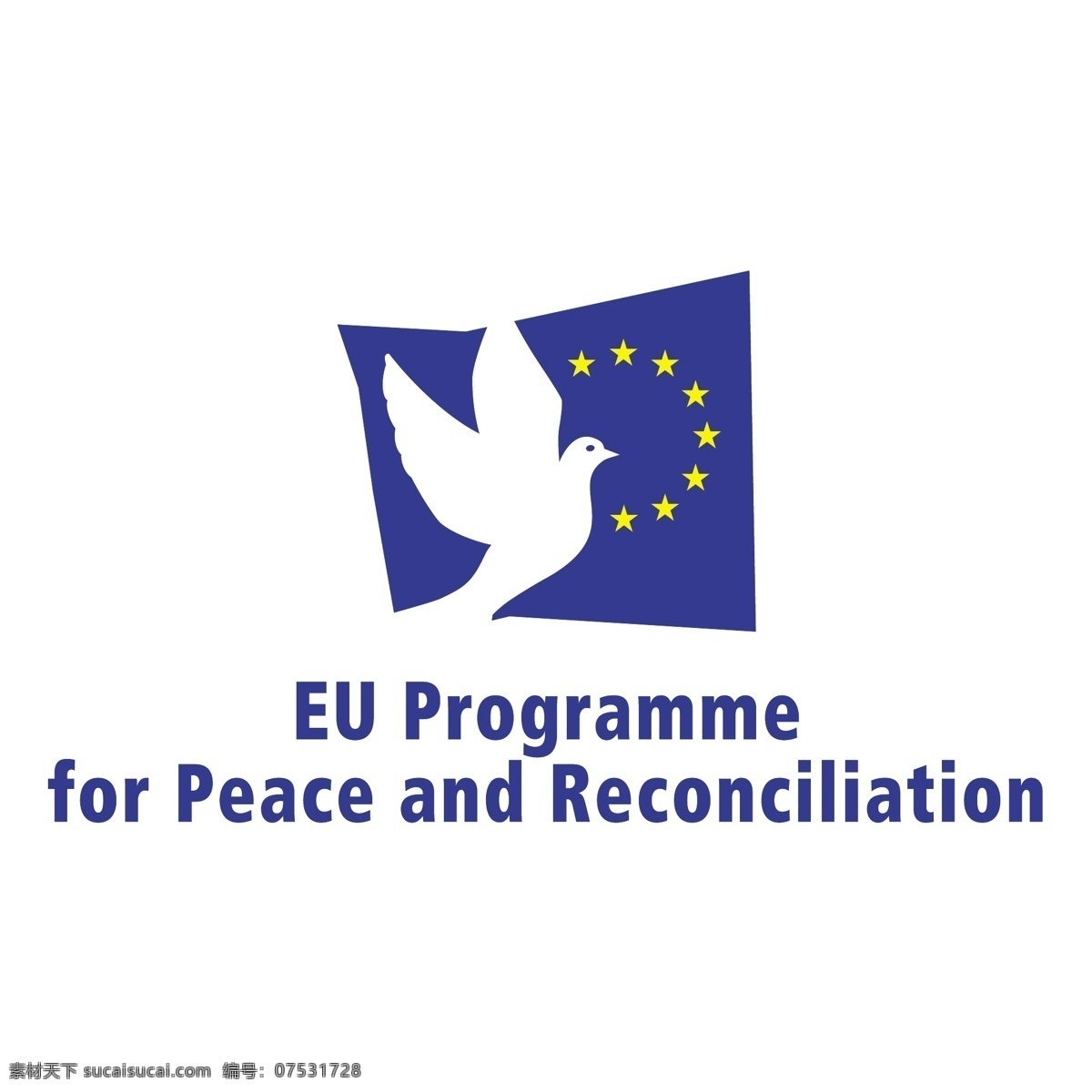 欧洲 和平 和解 自由 标志 psd源文件 logo设计