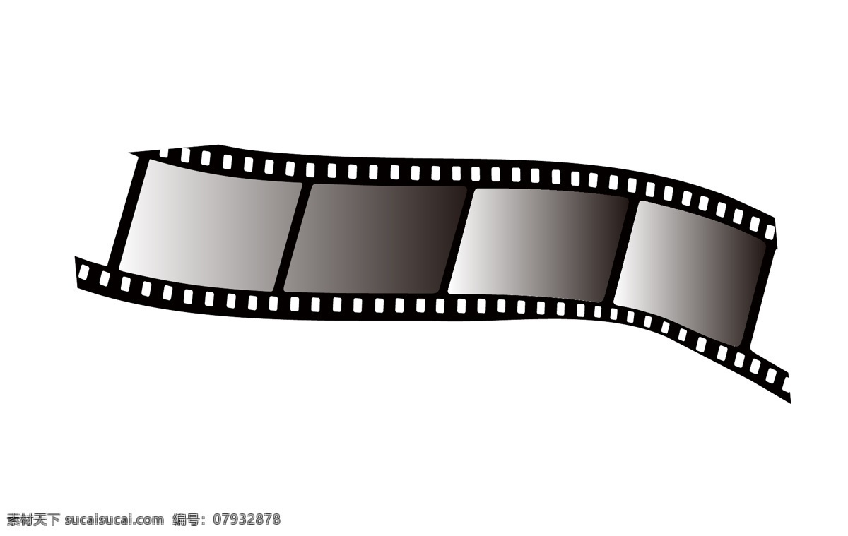 黑色 电影 胶卷 插画 黑色的胶卷 电影的胶卷 卡通插画 电影插画 电影相关 电影器械 电影工具