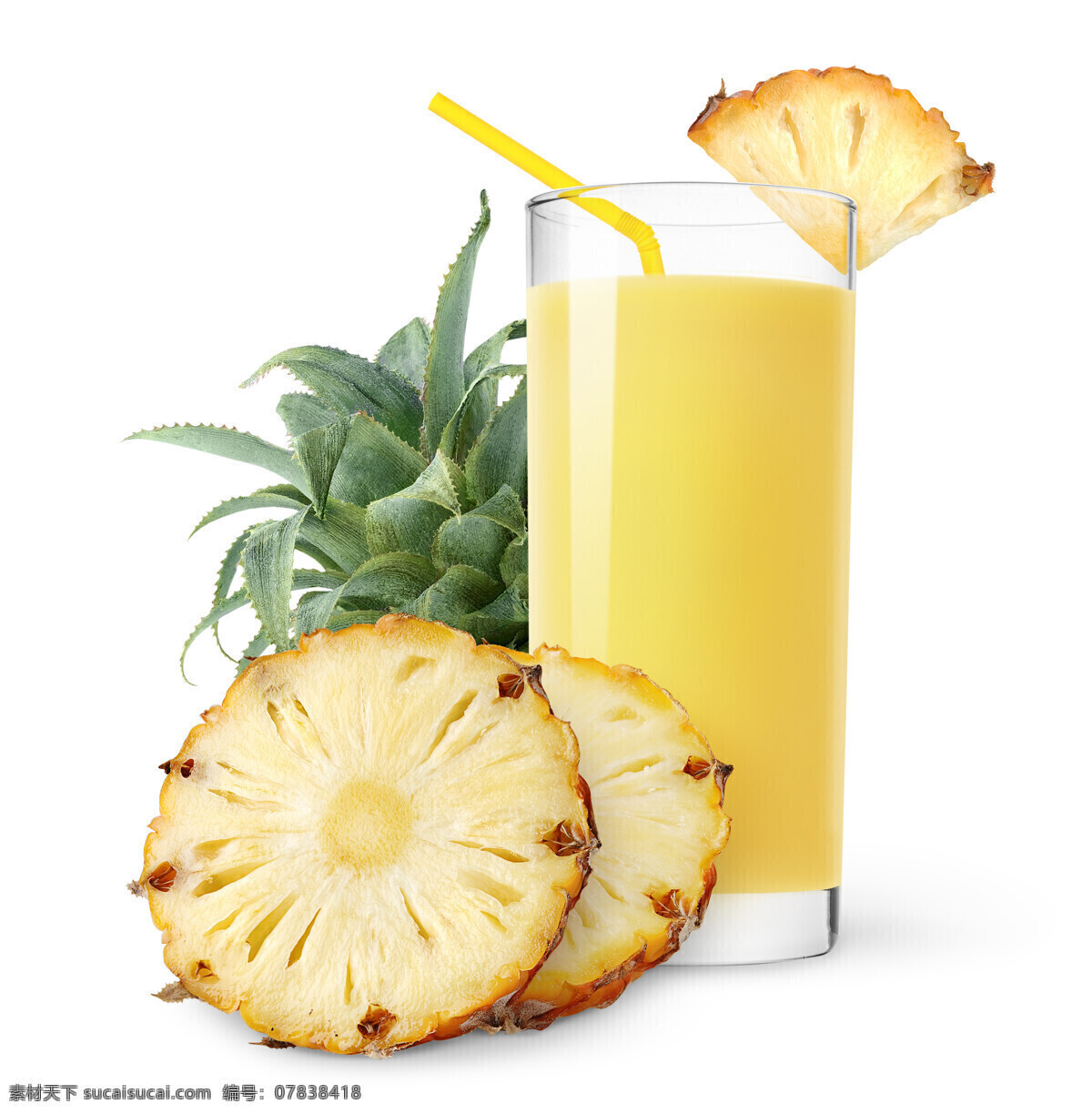 新榨菠萝汁 热带水果 新鲜 新榨 美味 菠萝 果汁 菠萝汁 餐饮美食 饮料酒水