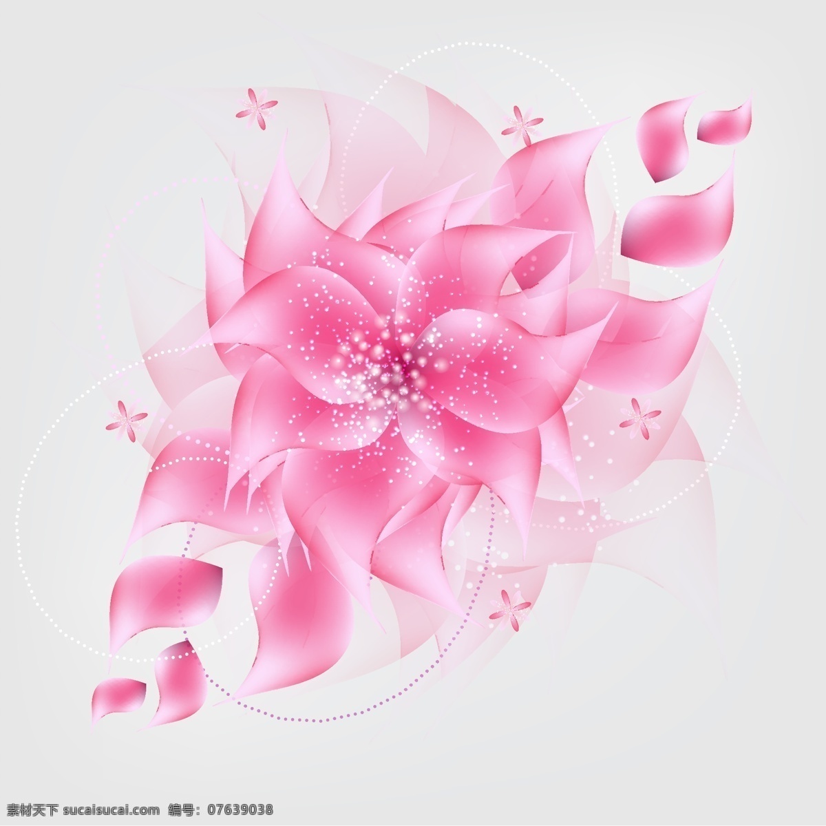 粉色 抽象 矢量 花艺 术 背景 图 背景图 花 矢量素材 艺术 矢量图 花纹花边
