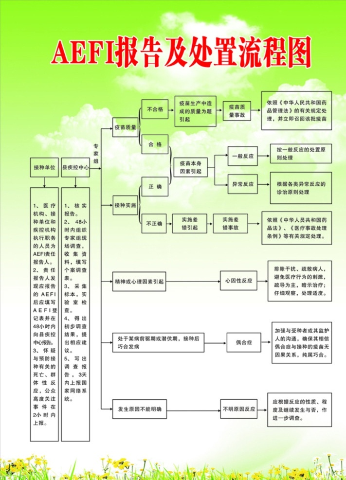 aefi 报告 处置 流程图 aefi报告 aefi处置