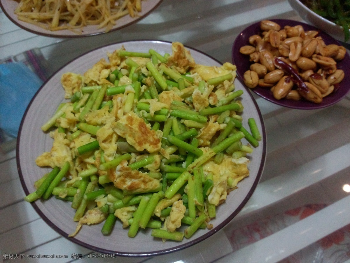 蒜苔炒鸡蛋 炒菜 家常菜 炒蒜苔 农家菜 蒜薹炒蛋 摄影图 餐饮美食 传统美食