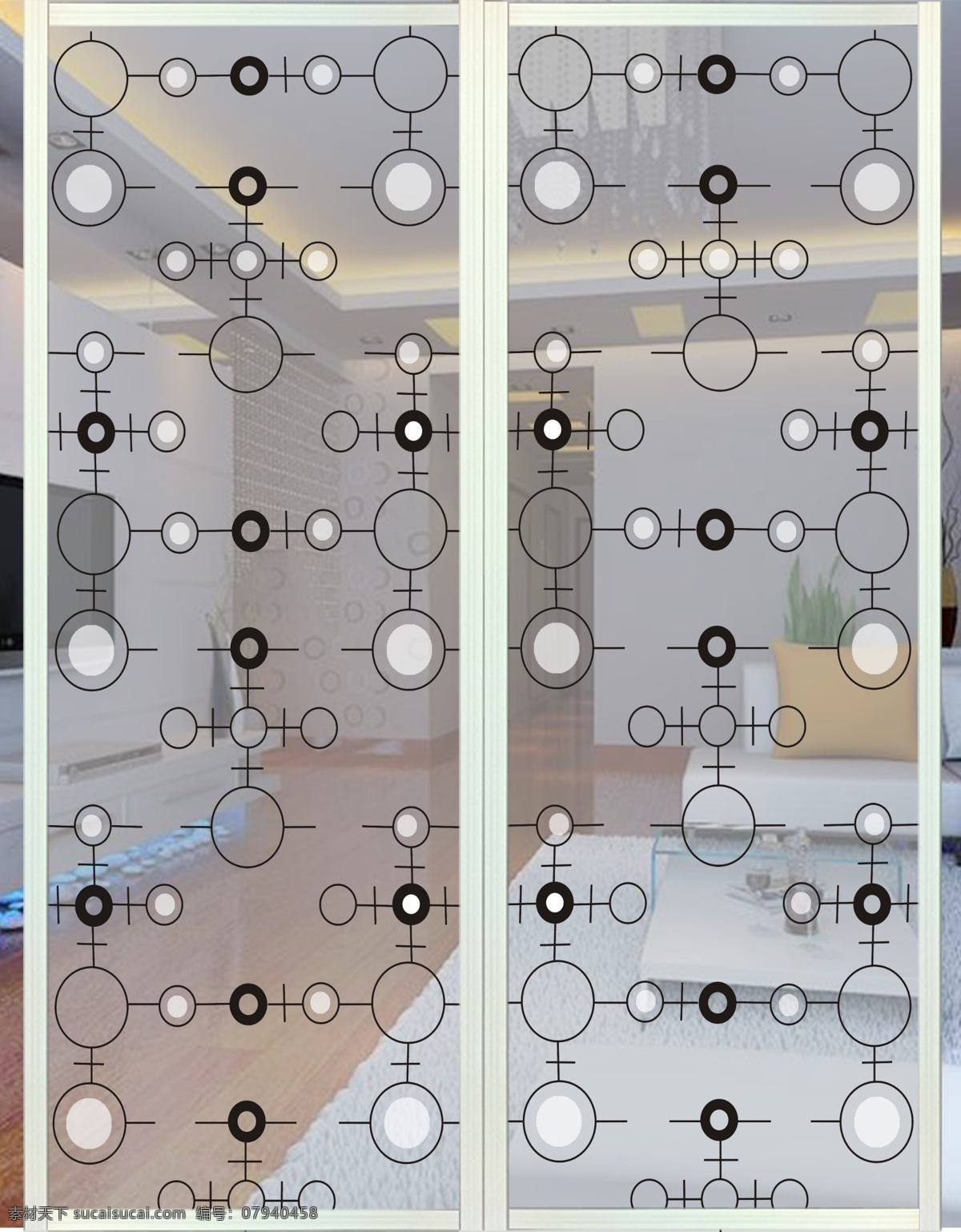 缤纷 圆 推拉门 分层图 推拉门效果图 效果图 缤纷圆推拉门 缤纷圆 装饰素材 移门