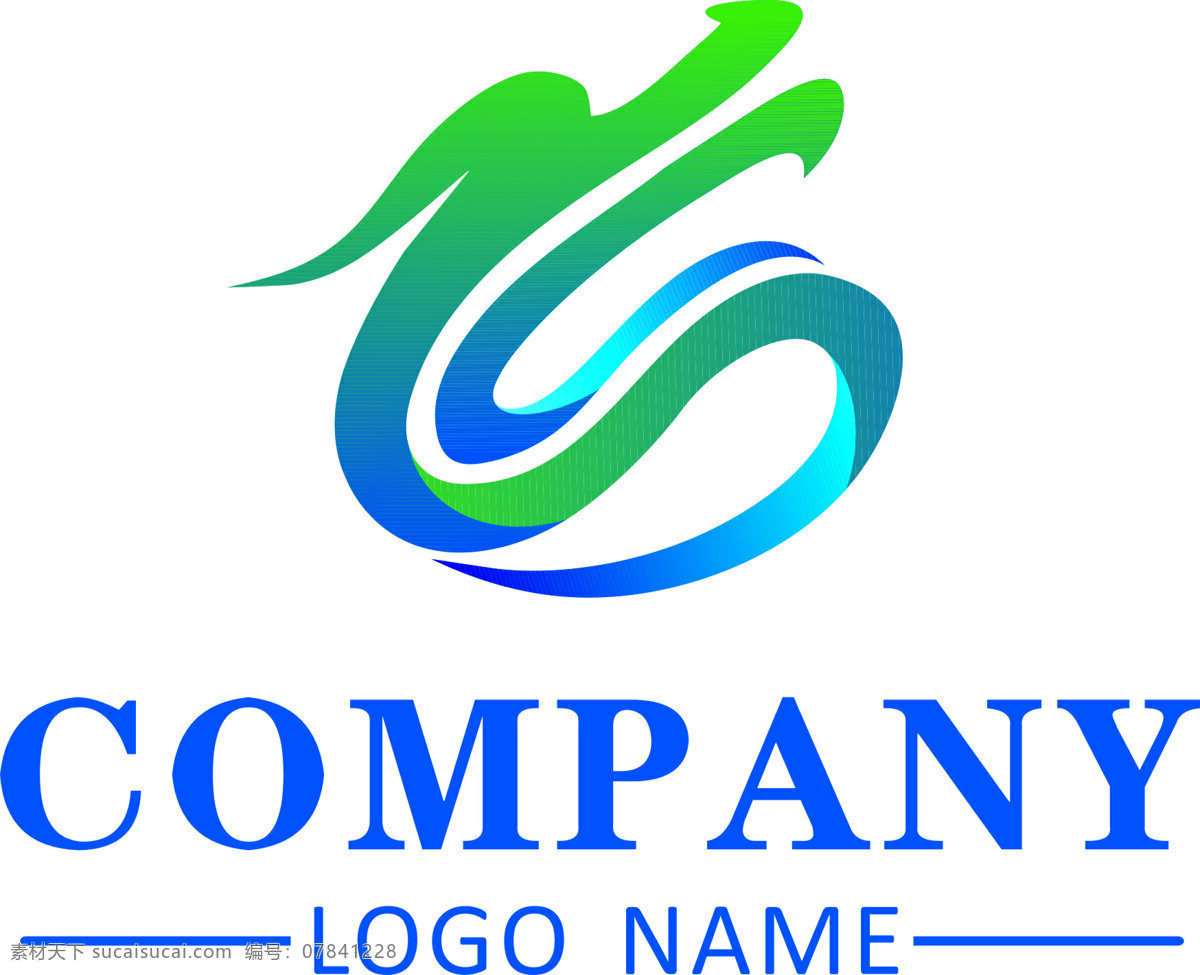 金龙logo 龙形状 logo 龙 龙logo 标志图标 企业 标志