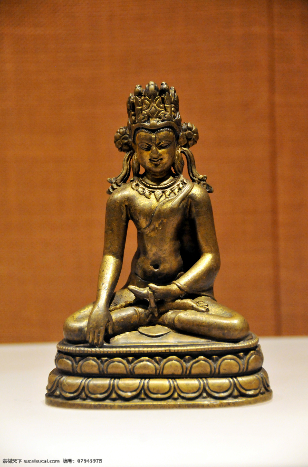 佛教 佛像 文化艺术 西藏风格 宗教 宗教信仰 铜 镀金 不 动 吐蕃分治时期 帕拉 造像 馆藏 宗教文化 首都博物馆