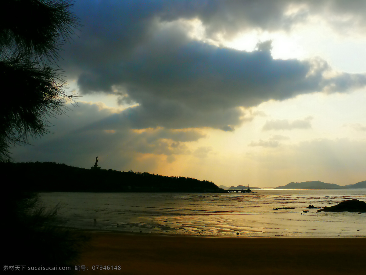 普陀 风光图片 风光 海滩 旅游摄影 美丽 浙江 自然风景 普陀风光 普陀山 psd源文件