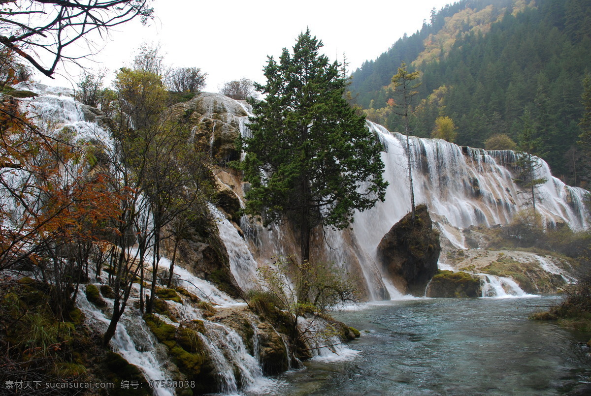 美丽 流水 瀑布 高清背景 高清图片素材 高清晰风景 美丽风景 美丽的山水 家居装饰素材 山水风景画